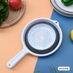 Collapsible Silicone Kitchen Strainer