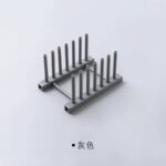 Adjustable Dish Drying Rack – Plate & Lid Holder