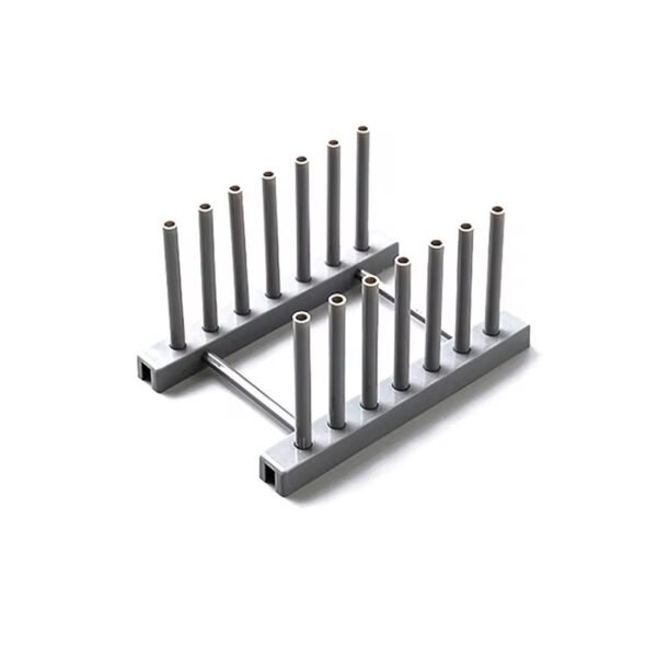 Adjustable Dish Drying Rack – Plate & Lid Holder