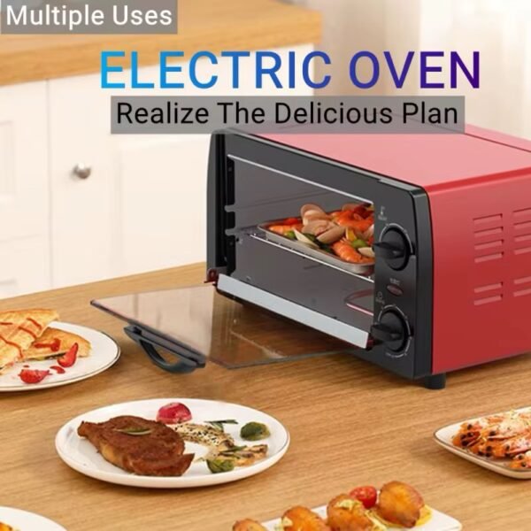 Multifunction Electric Oven – High Capacity with Double Tube Heating