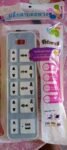 Multi-Socket Power Extension Board with USB Ports – 8 Outlets