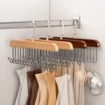 Multi-Hook Closet Hanger – Space-Saving Clothes & Accessories Organizer