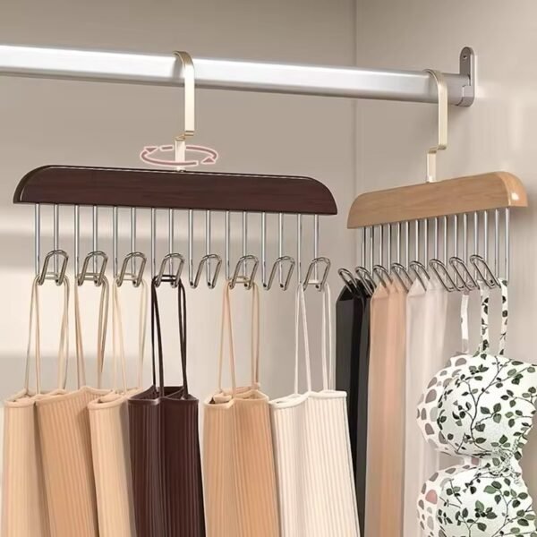 Multi-Hook Closet Hanger – Space-Saving Clothes & Accessories Organizer