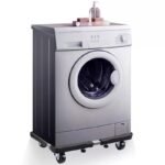Heavy-Duty Adjustable Appliance Stand with Wheels