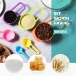 6-Piece Rainbow Measuring Cup Set