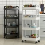 4-Tier Rolling Storage Utility Cart