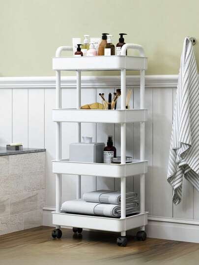 4-Tier Rolling Storage Utility Cart