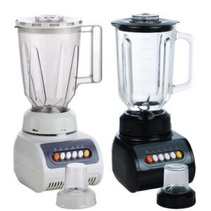 2-in-1 Electric Blender with Grinder – 1.5L Jar