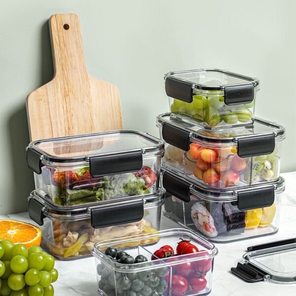 3 Set Transparent Airtight Pantry Pasta Box