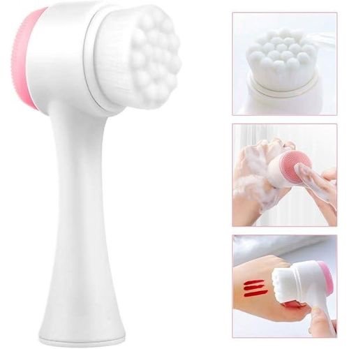 2-in-1 Facial Cleansing & Exfoliating Brush