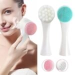 2-in-1 Facial Cleansing & Exfoliating Brush