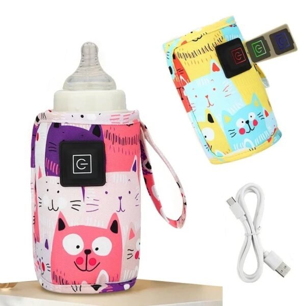 USB Heated Baby Bottle Warmer