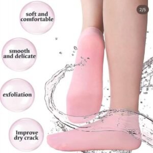 Silicone Moisturizing Foot Mask Socks – Hydration & Crack Repair