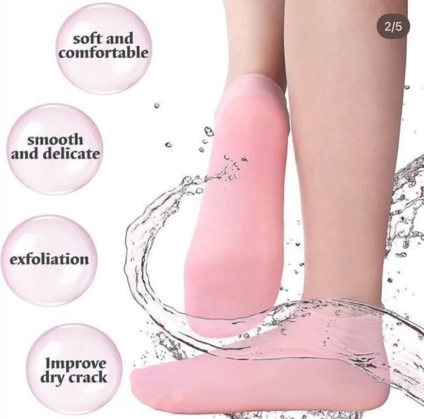 Silicone Moisturizing Foot Mask Socks – Hydration & Crack Repair
