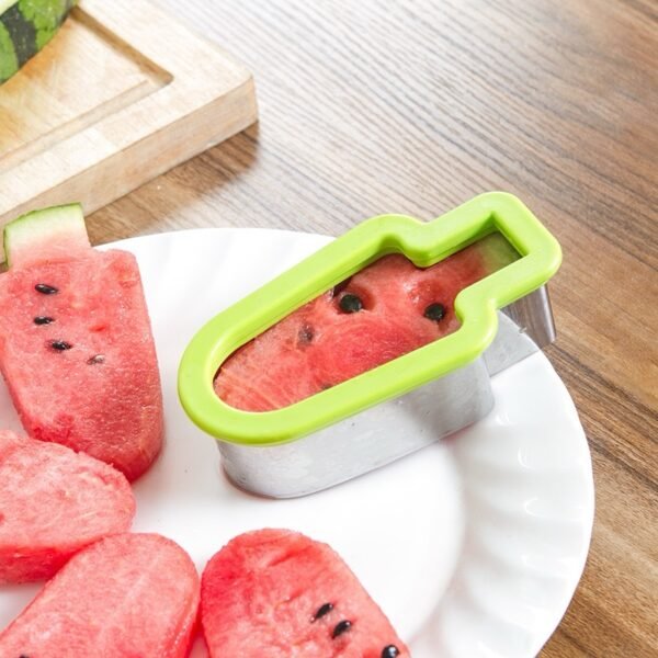 Watermelon Popsicle Shape Cutter – Fun Fruit Slicer for Kids & Family