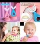U-Shaped Automatic Kids Toothbrush – 360° Oral Care