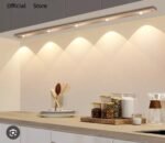 Motion Sensor LED Strip Light – Modern Wave Pattern Wall Lamp