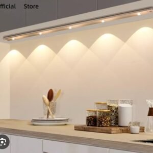 Motion Sensor LED Strip Light – Modern Wave Pattern Wall Lamp