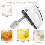 7-Speed Electric Hand Mixer – Lightweight Kitchen Beater