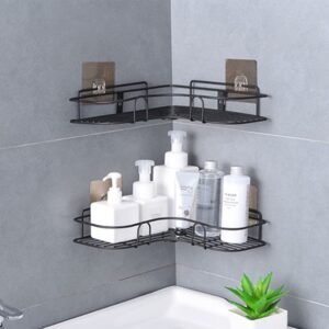 Corner Wall-Mounted Bathroom Rack