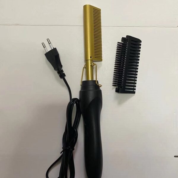 Gold-Ion Electric Hot Comb Straightener