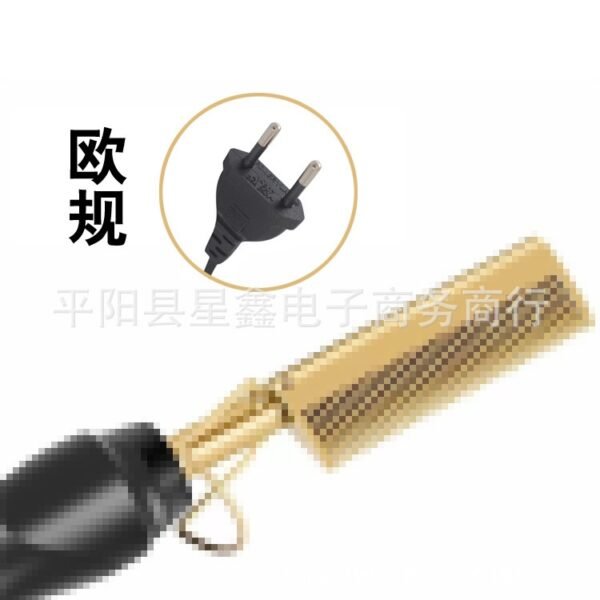 Gold-Ion Electric Hot Comb Straightener
