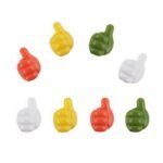 Adhesive Thumb Silicone Cable Holders – Keep Cables Tidy with Style