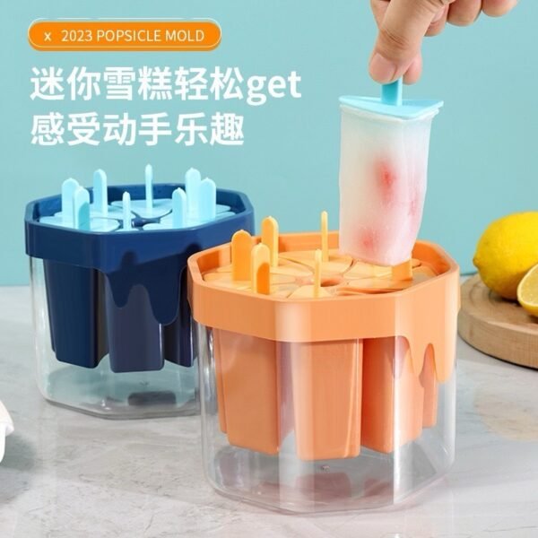Multi-Cavity Popsicle Mold Kit with Storage Base