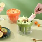 Multi-Cavity Popsicle Mold Kit with Storage Base