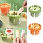 Multi-Cavity Popsicle Mold Kit with Storage Base