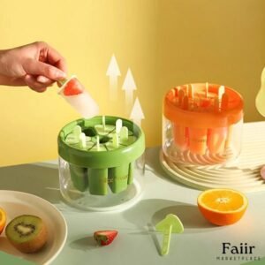 Multi-Cavity Popsicle Mold Kit with Storage Base