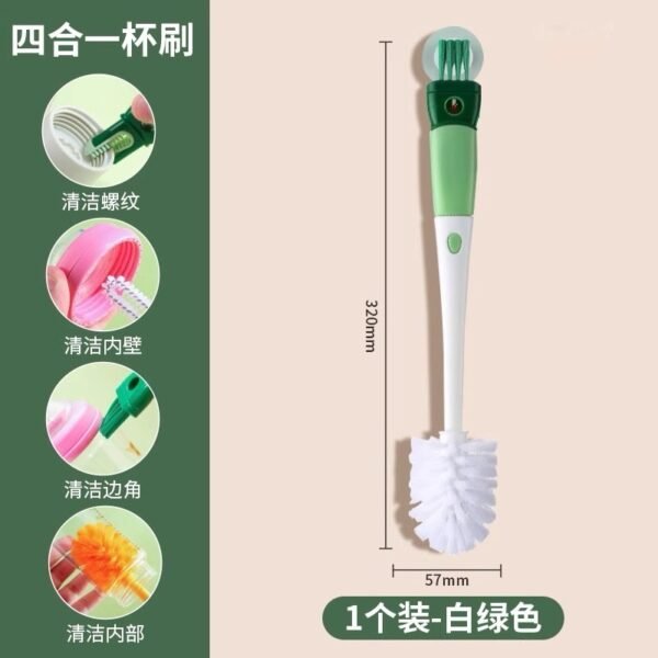 5-in-1 Long Handle Multipurpose Cup Brush