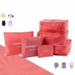 6-in-1 Travel Storage & Laundry Pouch Set