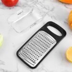 Stainless Steel Grater with Base – Multi-Purpose Kitchen Tool