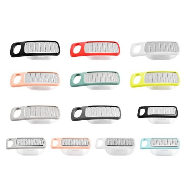 Stainless Steel Grater with Base – Multi-Purpose Kitchen Tool