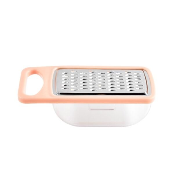 Stainless Steel Grater with Base – Multi-Purpose Kitchen Tool