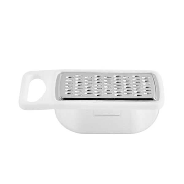 Stainless Steel Grater with Base – Multi-Purpose Kitchen Tool