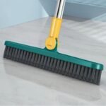 2-in-1 Function – Deep Cleaning Brush & Scraper in One