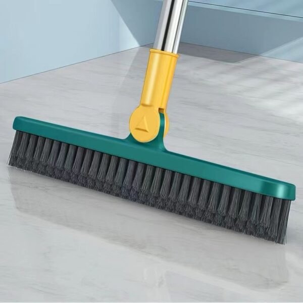 2-in-1 Function – Deep Cleaning Brush & Scraper in One