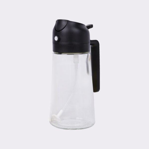 One-Hand Press Oil Dispenser Bottle – Smart Kitchen Essential
