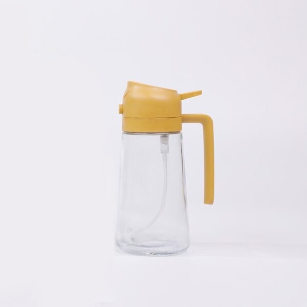 One-Hand Press Oil Dispenser Bottle – Smart Kitchen Essential