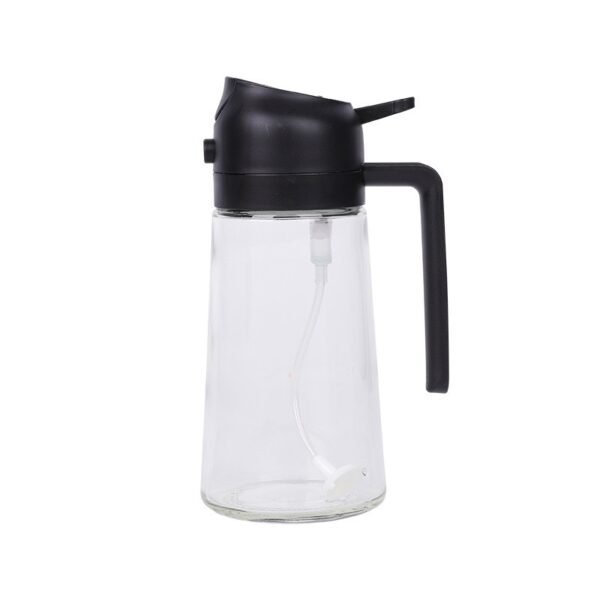 One-Hand Press Oil Dispenser Bottle – Smart Kitchen Essential