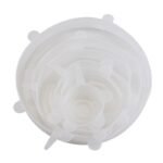 Reusable Stretchable Silicone Food Covers – 6-Piece Set