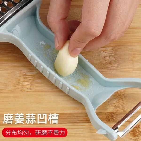 2-in-1 Stainless Steel Vegetable Shredder & Peeler