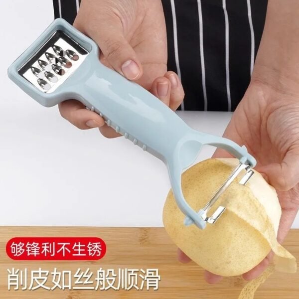 2-in-1 Stainless Steel Vegetable Shredder & Peeler