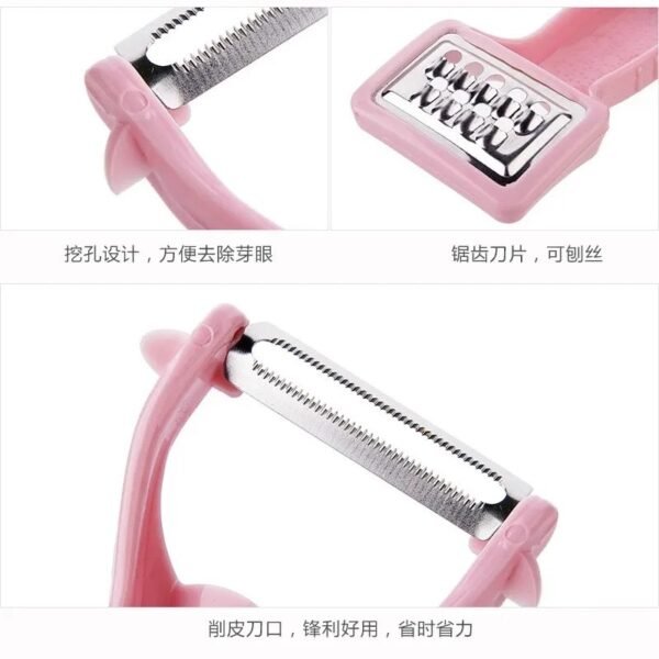 2-in-1 Stainless Steel Vegetable Shredder & Peeler