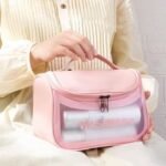 Portable Travel Wash Bag – Waterproof Toiletry & Cosmetic Organizer