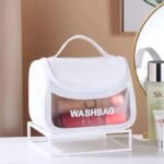 Portable Travel Wash Bag – Waterproof Toiletry & Cosmetic Organizer