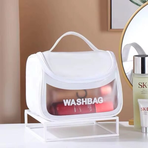 Portable Travel Wash Bag – Waterproof Toiletry & Cosmetic Organizer