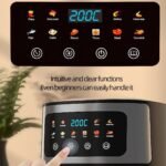 10L Smart Digital Air Fryer – Touchscreen Control & Large Capacity